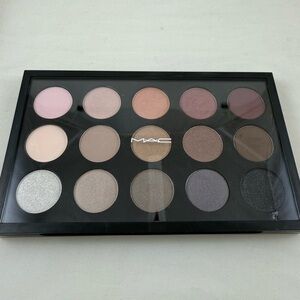 MAC Cosmetics Eyeshadow Palette - Pink, Brown, Silver, Black Shades